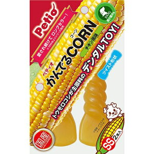 ペティオ 【同梱不可】【6個セット】ペティオ かんでるCORNツイストチキン風味SS