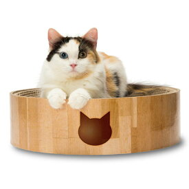 【同梱不可】 猫壱 バリバリボウル ライトブラウン