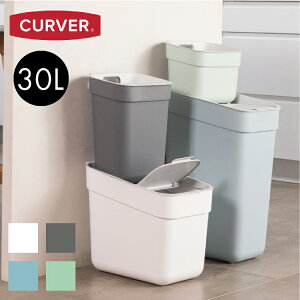 カーバー 分別ダストボックス 30L【ゴミ箱 ふた付き 分別 キッチン おしゃれ 】LF510B10