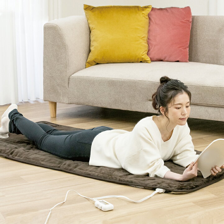 楽天市場】【送料無料】らく寝ぼう 180x80cm VWR182H-B【 電気毛布 