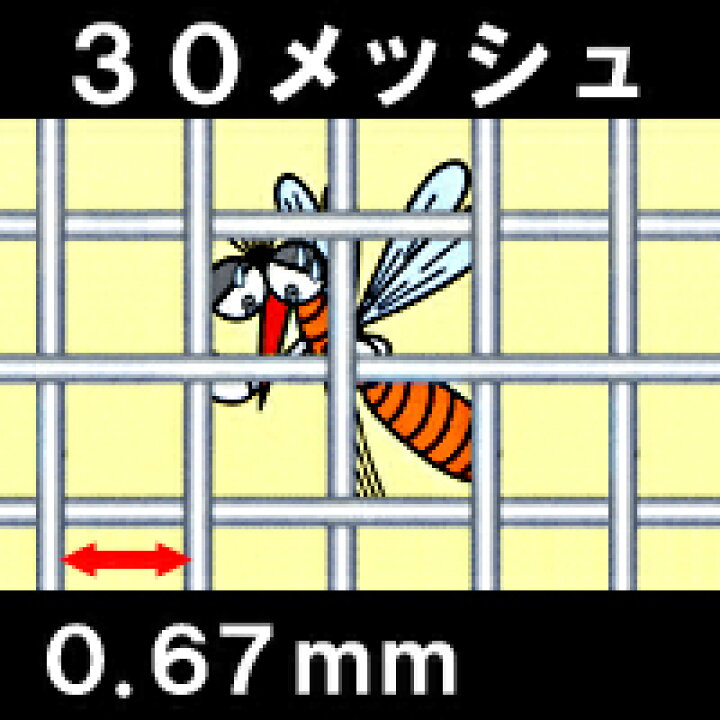 楽天市場 張替用防虫網 極細タイプ 網戸 張替え ネット 30メッシュ すまいのコンビニ