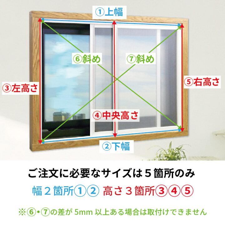 楽天市場】【 送料無料 】二重窓 エコな簡易内窓キット オーダーカット 