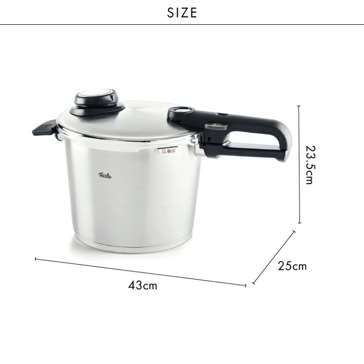 楽天市場】Fissler ビタビット プレミアム 圧力鍋 6．0L 