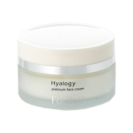 ヒアロジー プラチナシリーズ プラチナ フェイスクリーム 50g フォーレディコスメティック Hyalogy 正規品 送料無料