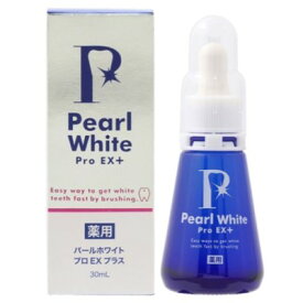 薬用パールホワイトプロ EXプラス 30mL 医薬部外品 液体歯磨き ホワイトニング 白い歯 口臭予防 ステイン 黄ばみ 歯垢 歯周病 口臭 ヤニ 汚れ 簡単 オーラルケア デンタルケア 研磨剤不使用 パールホワイト 美健コーポレーション 正規品【送料無料/沖縄・離島除く】