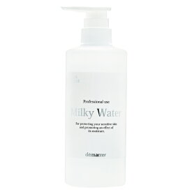 デマレ ミルキィウォーター 500mL 業務用 ローション 保湿 エイジングケア フェイシャルローション ミルキーウォーター ミルキーローション ヒアルロン酸 EGF様成分 グロスファクター様成分 成長因子様成分 化粧水 demarrer Milky Water クリアステップ 正規品