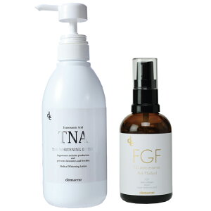 �y���g�N�ȃZ�b�g�z�f�}�� FGF �A�e���G�b�Z���X 60mL TNA �z���C�g�j���O���[�V���� 500mL �Ɩ��p �e1�{ ���e�t �A�e���R���[�Q�� �G���X�`�� ������ �G�C�W���O�P�A / ���ϐ� ��򕔊O�i �g���l
