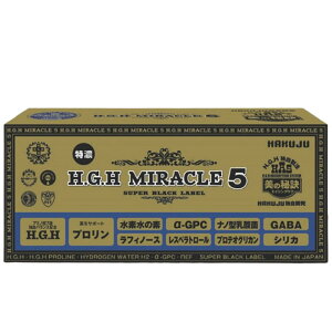 yK̔Xz2025N3Ĕ H.G.H MIRACLE 5 117g×31 ̐uveIOJvz GC`W[GC` ~N5 Tv Tvg NHi A~m_ HGH HGHFi HAKUJU BIO