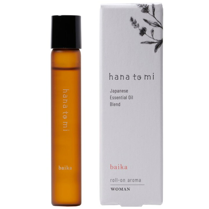 楽天市場 Hana To Mi ロールオンアロマ Baika バイカ 9ml Woman 女性の魅力を高めたい時に 精油 エッセンシャルオイル アロマテラビー ラベンダー花油 ビャクダン油 ウイキョウ果実油 ダマスクバラ花油 ハナトミ Flavor Life フレーバーライフ 正規品 ネコポス ポスト