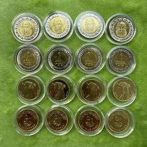 �yST-TRADE�z�G�W�v�g�R�C���@1 �|���h�@�c�^���J�[�������@EGYPT Coins�@1 Pound�@Comm�@king Tut�@�l�t�F���^���@���� queen