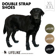 【ダブルストラップシューズXL-XXL】犬 靴 犬靴 犬の靴 ドッグシューズ ラバー お散歩 雨の日 中型犬 大…