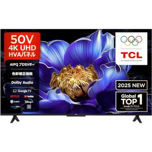 TCL �e�B�[�V�[�G�� 4K�t���e���r 50V6C 50V�^�y�k�C���E����E�����z���s�z