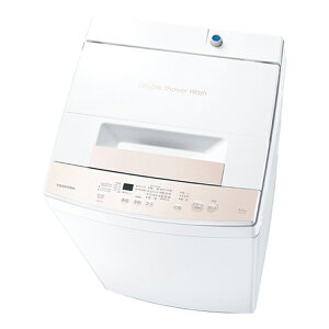 TOSHIBA ���� �S��������@ AW-45GA4-W ����E�E���e��4.5kg W�V�����[��� �X�e�����X�� �s���A�z���C�g�y�k�C���E����E�����z���s�z