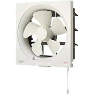 Panasonic パナソニック FY-25P6 換気扇 スタンダードタイプ 台所用 排気 引きひも連動式シャッター 羽根…