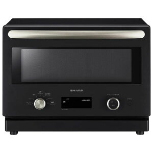 SHARP �V���[�v �I�[�u�������W RE-SD18C-B �炭�`���I(��Ύ��x)�Z���T�[�E���x�Z���T�[ 18L ���C�h�t���b�g�ɓ� �u���b�N�y�k�C���E����E�����z���s�z
