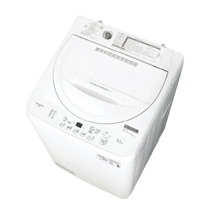 SHARP �V���[�v �S��������@ ES-GE5J-W ����E�E��5.5kg ���Z�x��� �{�f�B�� 520mm �z���C�g�n�y�k�C���E����E�����z���s�z