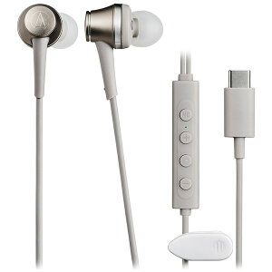 audio-technica �I�[�f�B�I�e�N�j�J �C���z�� ATH-CKD7NC-BGD USB Type-C�p�@�m�C�Y�L�����Z�����O �L���ڑ� �}�C�N�t�������R�� �n�C���]�Ή� �x�[�W���S�[���h�y�k�C���E����E�����z���s�z