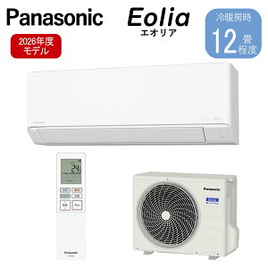 Panasonic �p�i�\�j�b�N ���[���G�A�R�� Eolia �G�I���A CS-366DJ-W 3.6kW ���12���p 2026�N���f�� �P��100V ����z���̂݁y�k�C���E����E�����z���s�z
