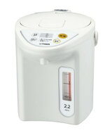 TIGER タイガー 電気ポット PDR-G221-W マイコン電動ポット 2.2L ホワイト【北海道・沖縄・離島配送不可】