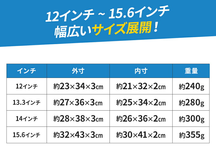 楽天市場 楽天1位 パソコンケース Macbook Air Pro ケース ノートpcスタイリッシュケース ノートパソコンケース ノートパソコン バッグ カバン ビジネスバッグ Ipadケース Pcケース Pcバッグ インナーケース 衝撃吸収 収納 Lifemart
