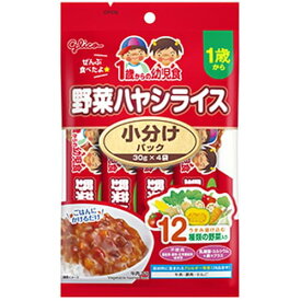 当店全品ポイント5倍♪お買い物マラソン1歳からの幼児食 小分けパック 野菜ハヤシライス 30g×4袋入ベビー用 離乳食