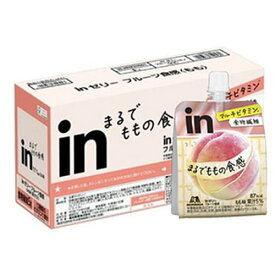 inゼリー フルーツ食感 もも 150g×6個