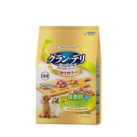 グラン・デリ カリカリ仕立て 成犬用 低脂肪 味わいビーフ入りセレクト 脂肪分約25%カット 1.6kgペットフード 栄養