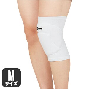 D&M ディファンク セパレートワイド ニーパッド 膝サポーター ホワイト 10mm厚パッド 1個入 左右兼用白 ホワイト ひざ スポーツ 膝用