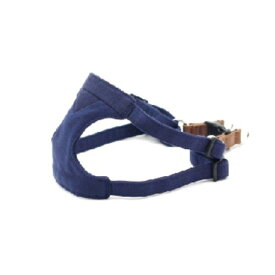 AZERIA スウェットハーネス専用リード ネイビー XS犬用ハーネス スウェット素材 ネイビー XS 柔らかフィット シンプル