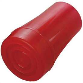 ささえ京友禅ステッキ用杖先ゴム 赤 V09957 1コ入