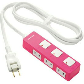 ザ・タップZ 3個口 2m ピンク WHS2523NP 1本入