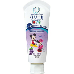 NjJLbY n~KL O[v 60g 򕔊OiClinica Kid's toothpaste Juicygrape 60g