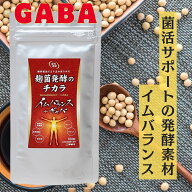 イムバランス ＋ ギャバ 180粒 1袋 約1ヶ月分 GABA 腸内環境 サプリメント 腸内フローラ 腸内ケア サプリ…