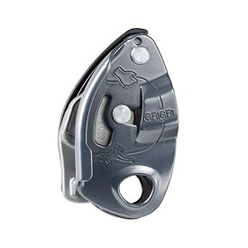 PETZL ペツル Grigri グリグリ D14BA （色：グレー / グレイ） ディセンダー ディッセンダー 日本語説明書付き ［並行輸入品］