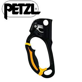 PETZL ペツル Ascension Ascender アッセンション アッセンダー B17ALA L [並行輸入品] 左手用 Left hand (black/yellow)