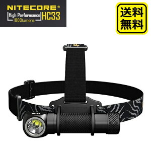 [ HC33 ] iCgRA Cg NITECORE wbhCg LED 1800[ 邢 [d h wbhv ނ  Ɨp oR Ro Lv AEghA h ЊQ wbg  oRp ނp