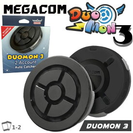 MEGACOM DUOMON3 デュオモン3 二つのID使用可 バイブレーションとライトがオフできる Bluetooth接続 ポケモンGO オートキャッチ メガコン 2025ver. ブラック 黒 日本語説明書付き