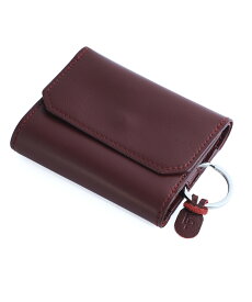 「なくさない財布 」ミニ財布とキーケースが1つになり、もっと身軽で安全に管理できる「KeyWallet Mini」【 レディース 財布 メンズ レザー 本革 三つ折り 小さい財布 紛失防止 MAMORIO対応 マモリオ対応 プレゼント スマートキー 小銭入れ ブランド セット 財布 お揃い】