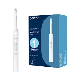 オムロン OMRON 公式 音波式電動歯ブラシ HT-B3191-JTW ホワイト 音波式 電動 音波 替え 歯ブラシ 替え 充電式 ナビタイマー搭載 送料無料