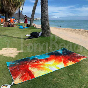 HOUSE CLOUDS }CNt@Co[f z₷  tɂ r[`^IynCdzV̖ؕ / }CNt@Co[ / SAND FREE / QUICK DRY / ABSORBENT /160cm x 78cm / HAWAII nC / 