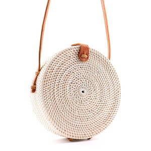 [SEVEN ISLAND] �ySTRAW001 NAT�z�ySTRAW002 WHT�z Round Straw Rattan Bag/���E���h �X�g���[ ���^���o�b�O�y�ۃo�b�O�z�y�J�S�o�b�O�z�y�A���n�z�y�n���C�z�yALOHA�z�yHAWAII�z�y�C���X�^�O�����z�y�Z�u���A�C