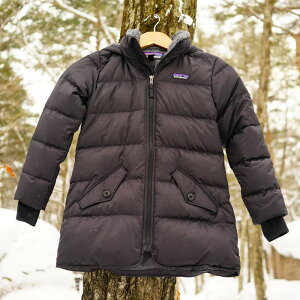�ᐳ�K�i���patagonia �L�b�Y �K�[���Y �_�E�� �R�[�g �W���P�b�g �p�[�J�[ kids Girls�f Down Parka 68270 BLK FA18�� �p�^�S�j�A DWR �C���T���[�V���� �ϐ����R�[�g�ypatagonia�z