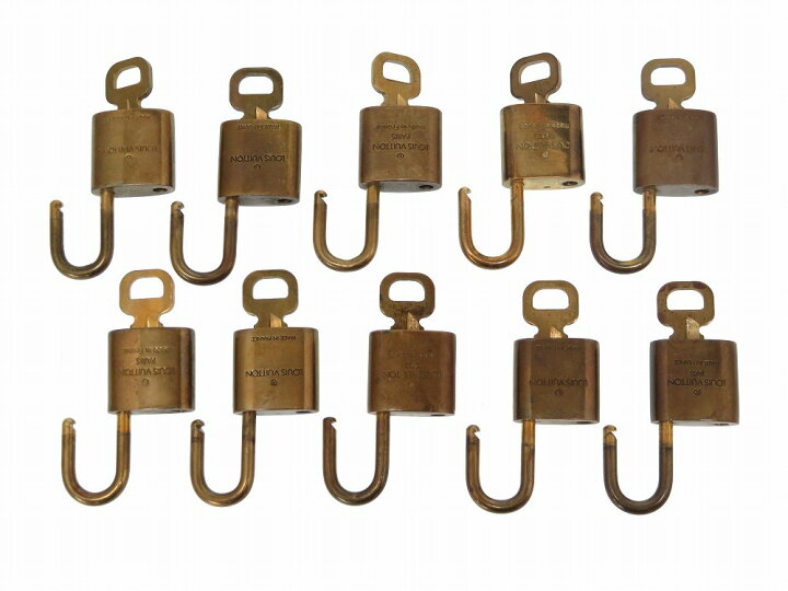 楽天市場】10点セット ルイ ヴィトン カデナ パドロック 南京錠  