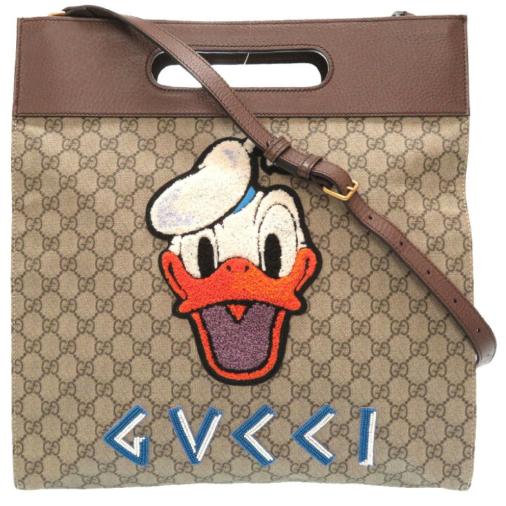 楽天市場】未使用 グッチ ネオヴィンテージ ドナルドダック GG  