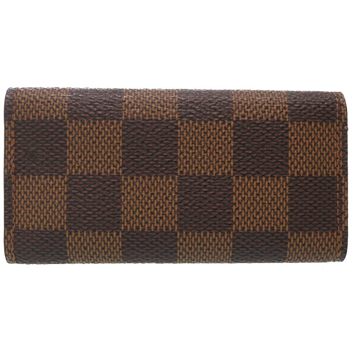 超ポイント祭 期間限定 Louis Vuitton ルイヴィトン ミュルティクレ4 キーケース 4連フック エベヌ ダミエ キャンバス Www Tonna Com