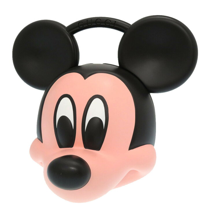 楽天市場 新品同様 グッチ ミッキー ディズニー コラボ プラスチック製 ブラック ハンドバッグ バッグ 0024 中古 Gucci Disney Mickey ｌｉｆｅ ｔｉｍｅ楽天市場店