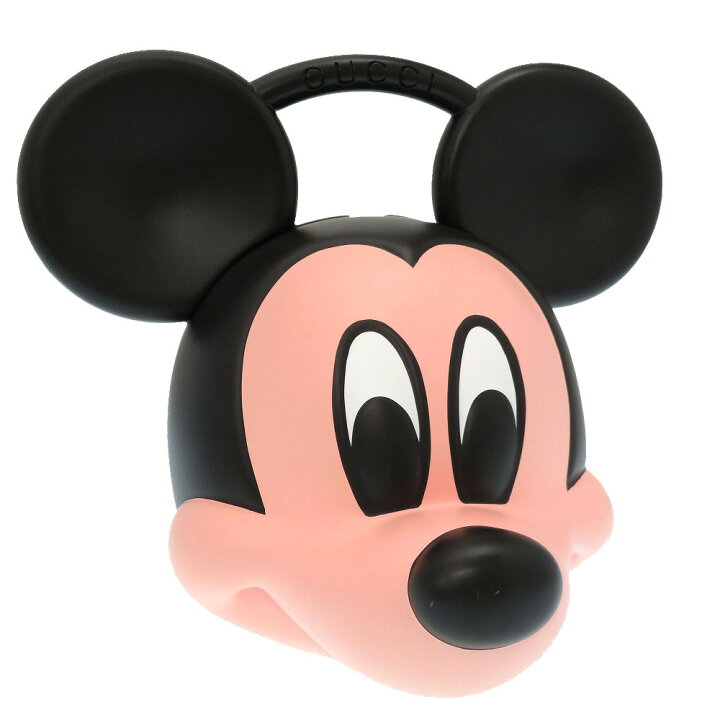 楽天市場 新品同様 グッチ ミッキー ディズニー コラボ プラスチック製 ブラック ハンドバッグ バッグ 0024 中古 Gucci Disney Mickey ｌｉｆｅ ｔｉｍｅ楽天市場店