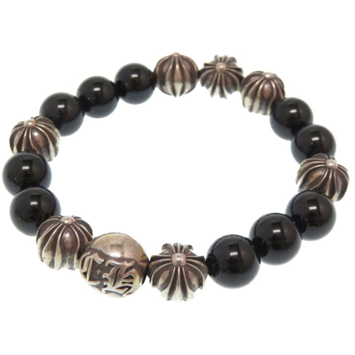 楽天市場】美品 クロムハーツ BEAD 8 10mm シルバー925 コーラル 