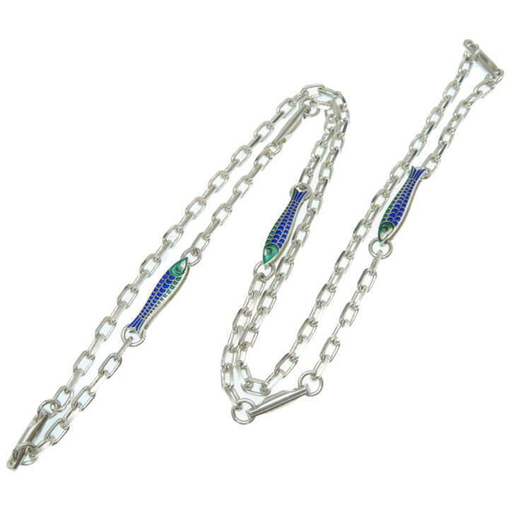 楽天市場 グッチ フィッシュ 魚モチーフ シルバー ネックレス ヴィンテージ シルバー925 アクセサリー 0073 中古 Gucci ｌｉｆｅ ｔｉｍｅ楽天市場店