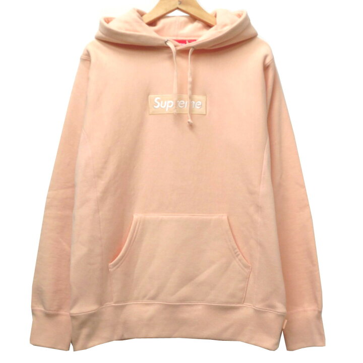 楽天市場 新品同様 シュプリーム 16aw ボックスロゴ パーカー メンズm ピンク 00 中古 Supreme メンズ ｌｉｆｅ ｔｉｍｅ楽天市場店